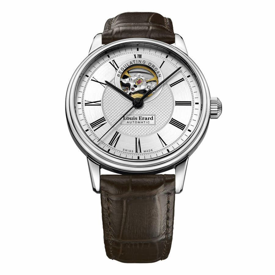 Louis Erard Heritage Automatic Silver Dial Mens Watch 60267AA41.BDC21
