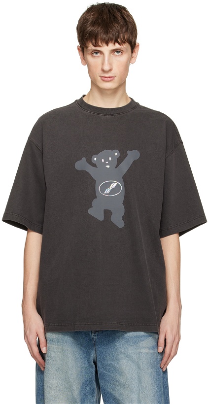 Photo: We11done Gray Teddy T-Shirt