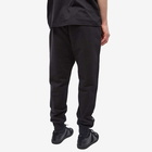 Alexander McQueen Men's Eyelet Detail Sweat Pant in Black