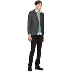 Officine Generale Grey Wool 375 Blazer