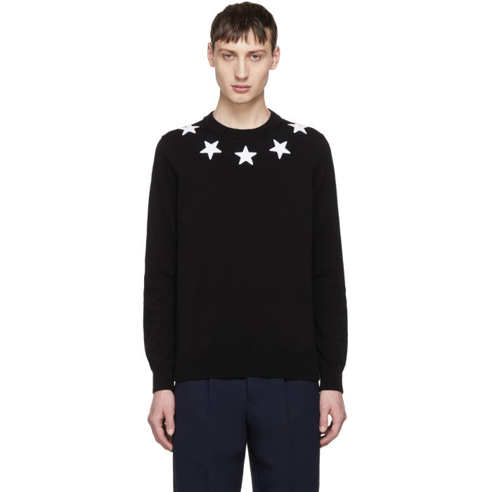 Photo: Givenchy Black and White Stars Sweater