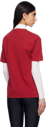 District Vision Red California Cotton T-shirt