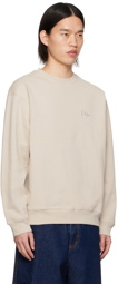 Dime Beige Classic Sweatshirt