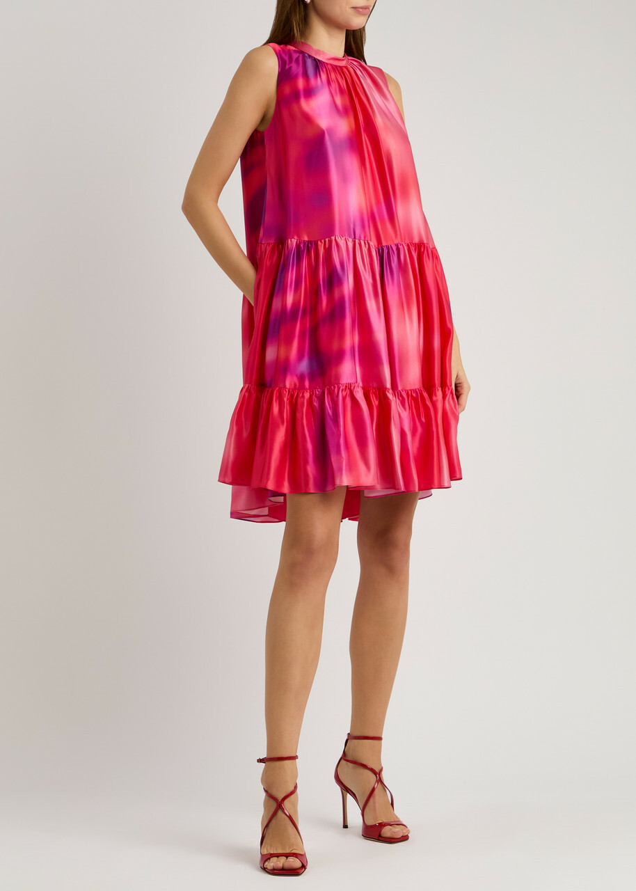mac duggal prom dresses Trinity Mini Dress - Blush: Stylish Pink Mini Dress main image 1