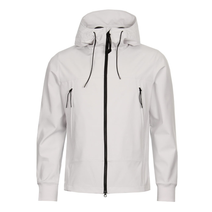 Photo: Soft Shell Goggle Jacket - Tapioca White