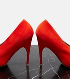 Balenciaga Duchesse suede pumps