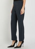 Blaze Milano Morelia Flared-leg Woven Trousers Black