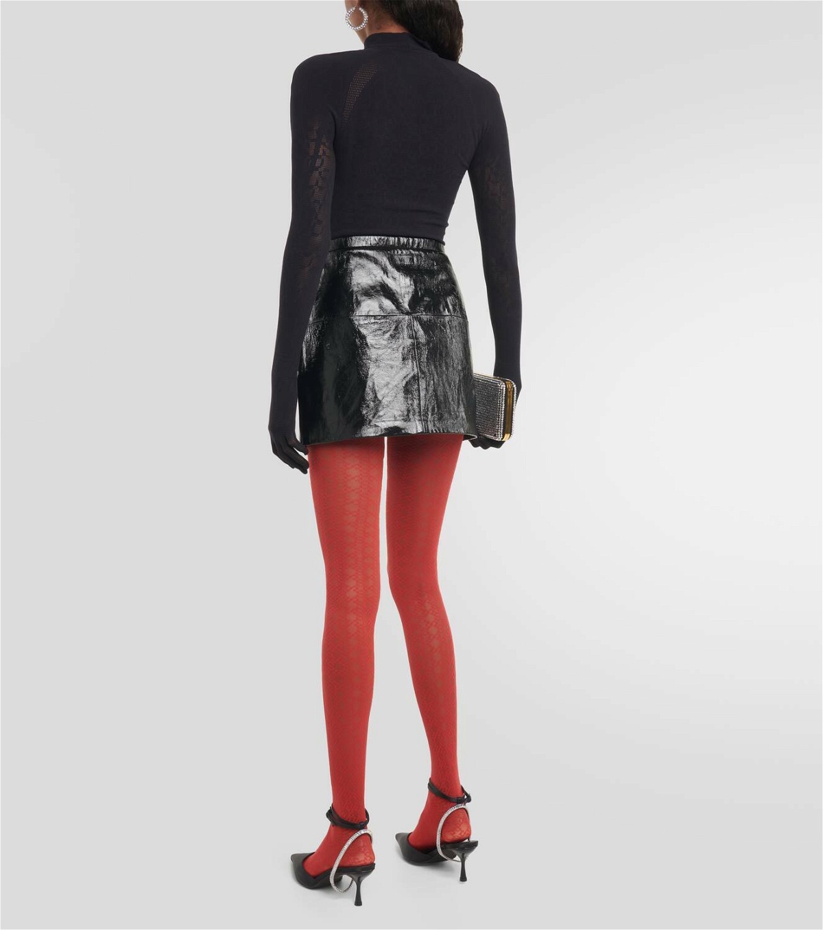 Wolford x Simkhai Intricate Sheer tights Wolford