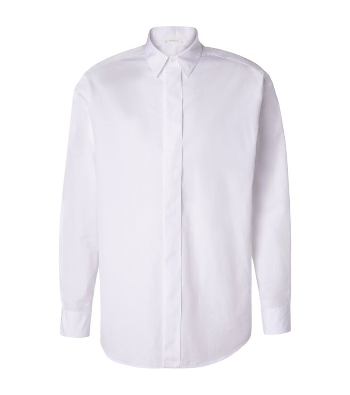 Photo: The Row Nilo cotton shirt