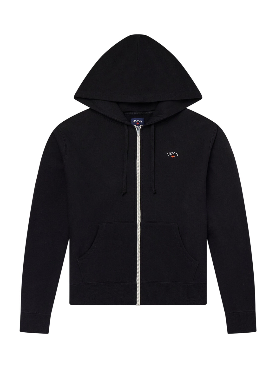 Noah NYC Grey Lightweight Zip Hoodie Noah NYC