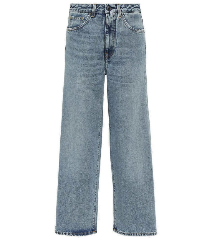 Photo: Toteme High-rise wide-leg jeans