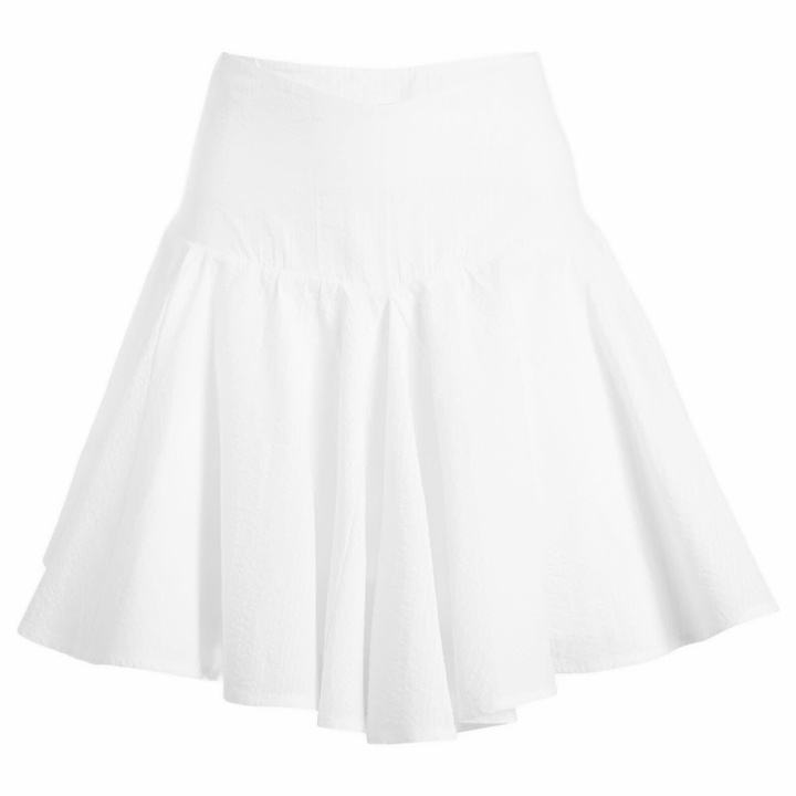 Photo: Peachy Den Women's Dylan Mini Skirt in Porcelain
