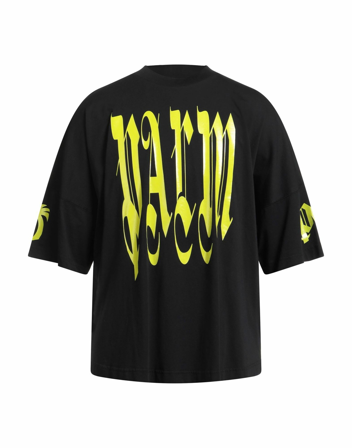 Palm Angels Mens T-shirt in Black