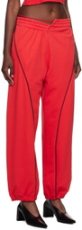 SRVC Red Service Lounge Pants