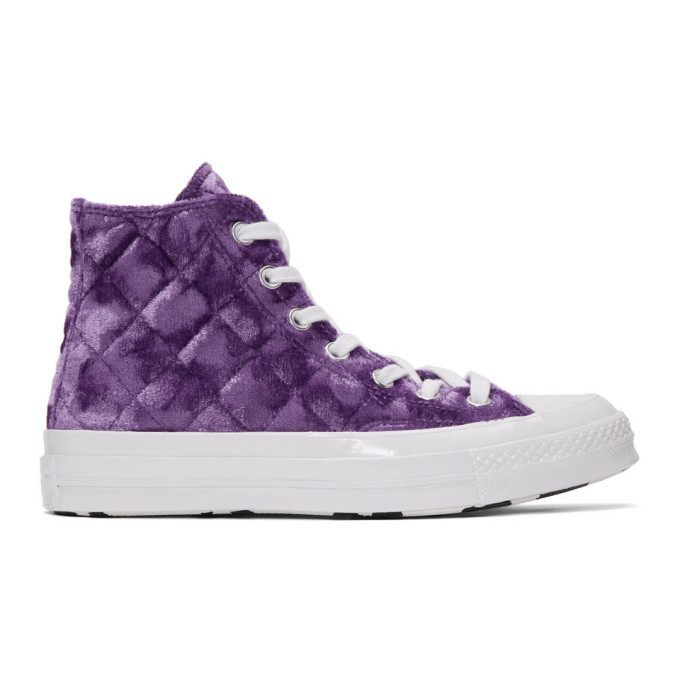 Photo: Converse Purple Golf le Fleur* Chuck 70 Hi Sneakers