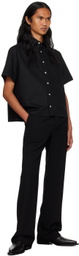 Factor's Black Button Shirt