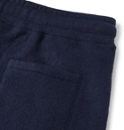 Kingsman - Slim-Fit Tapered Brushed-Cashmere Sweatpants - Blue