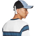 Dolce and Gabbana Blue and Black Denim Baseball Cap