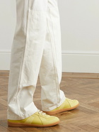 Maison Margiela - Replica Leather and Suede Sneakers - Yellow