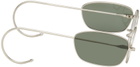 KOZABURO Silver Blinker Sunglasses