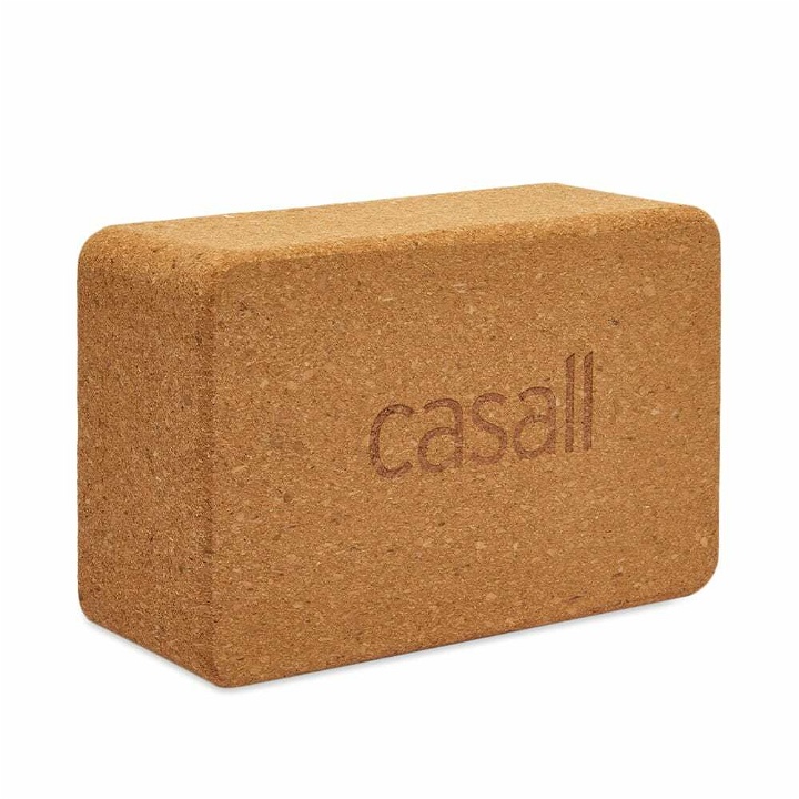 Photo: Casall Yoga Block Natural Cork - Large