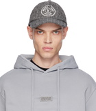 Versace Jeans Couture Gray Pinstripe Baseball Cap