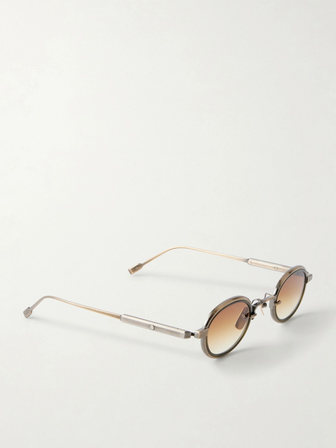 Sato - Algedi-T Round-Frame Titanium Sunglasses
