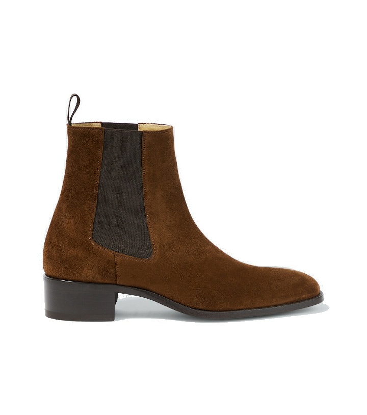 Photo: Tom Ford Suede ankle boots