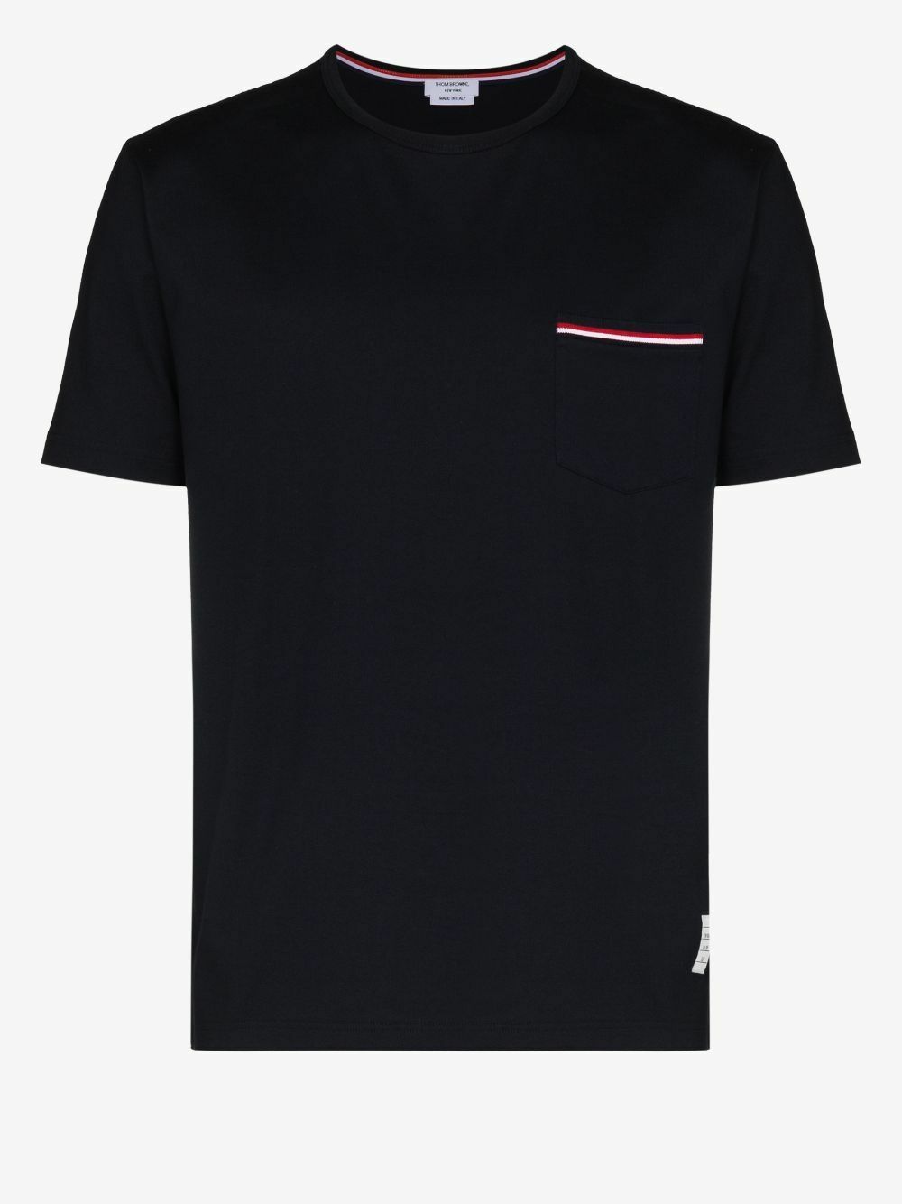 Thom Browne Blue Side Buttons T-Shirt Thom Browne