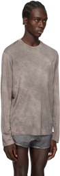 Satisfy Gray Lightweight Long Sleeve T-Shirt