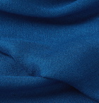 Loro Piana - Fringed Cashmere and Silk-Blend Scarf - Blue