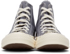 COMME des GARÇONS PLAY Grey Converse Edition Half Heart Chuck 70 Sneakers