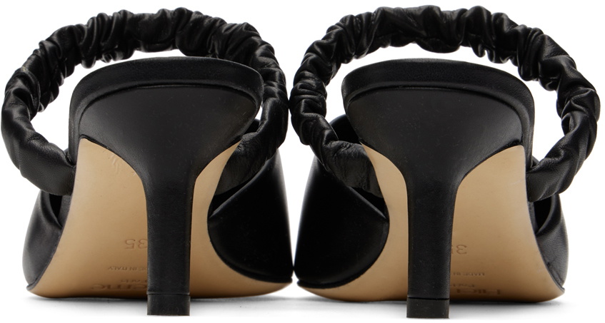 Elleme Black Chouchou Mules