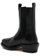Aeyde Antonia Leather Chelsea Boots Black