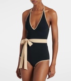 Valentino Escape belted swimsuit