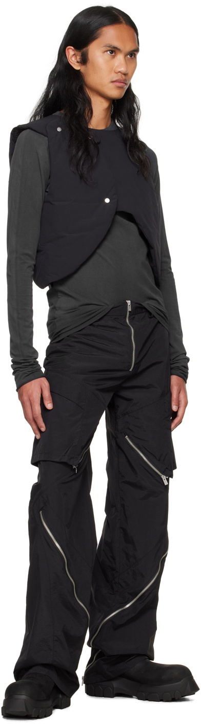 HELIOT EMIL Black Defensio Tailored Vest