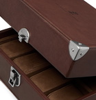 Brunello Cucinelli - Full-Grain Leather Watch Box - Brown