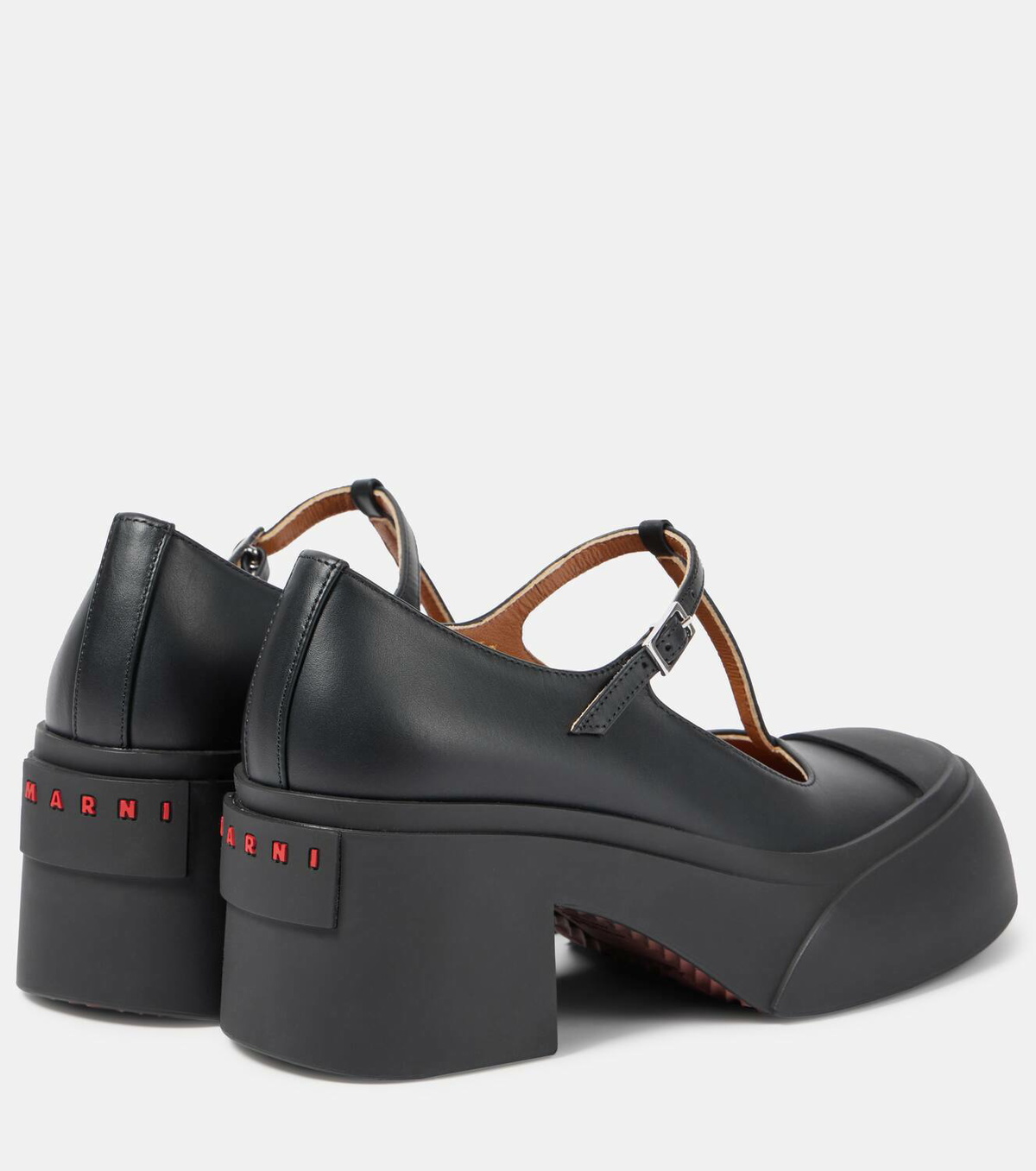 【送料&関税込】Marni Pablo Mary Jane Marni Pablo Leather Mary Jane Sneakers | Saks Fifth Avenue