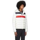 Moncler White Down Kourou Jacket