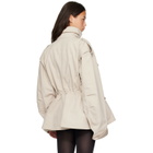 Balenciaga Beige Hourglass Parka