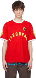 ICECREAM Red Soccer T-Shirt