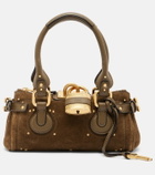 Chloé Paddington Small suede shoulder bag