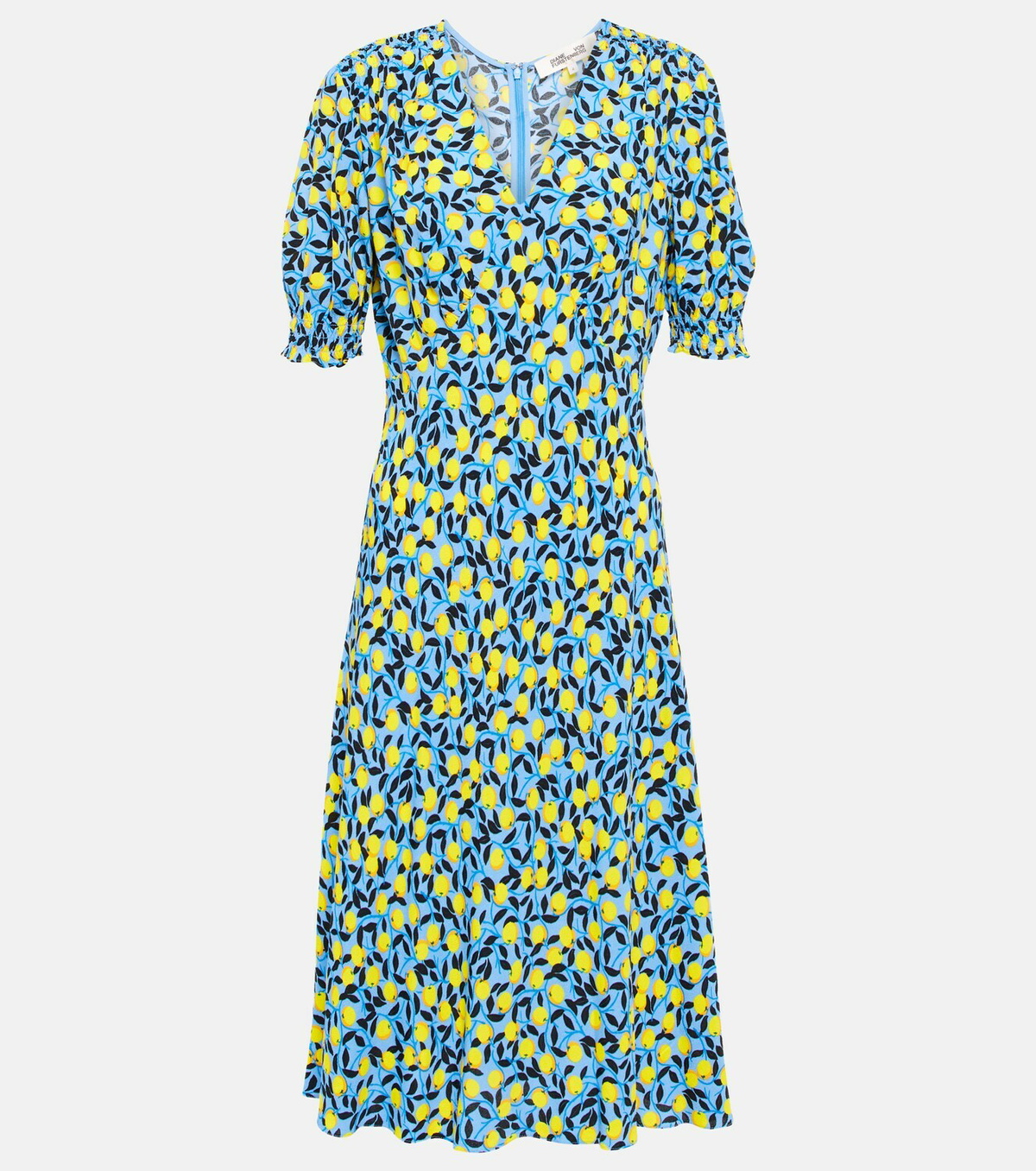 【DIANE von FURSTENBERG】Jemma フローラルミディドレス DIANE VON FURSTENBERG Jemma printed crepe midi dress | THE