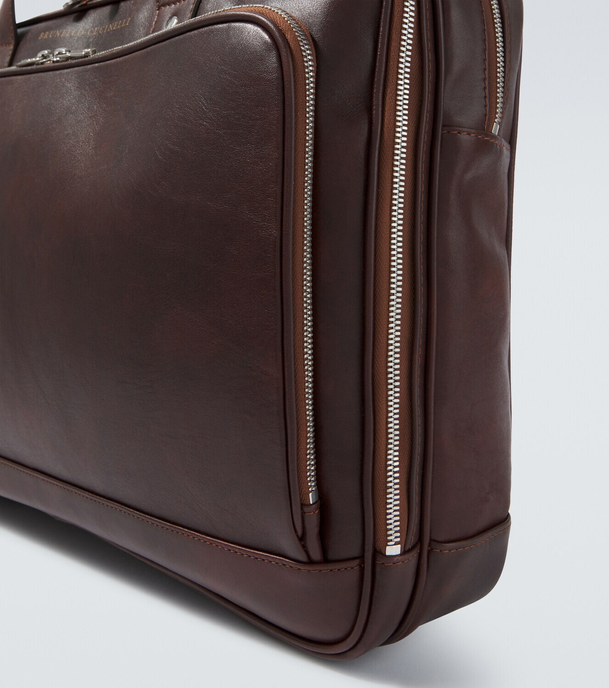Brunello Cucinelli Leather briefcase