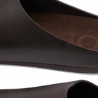 Loewe Men's Leather Sandal in Dark Brown
