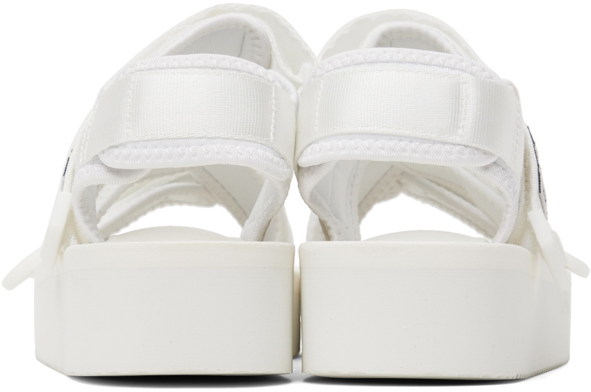 Suicoke White KISEE-PO Sandals Suicoke