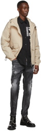Dsquared2 Beige 'Icon Forever' Jacket