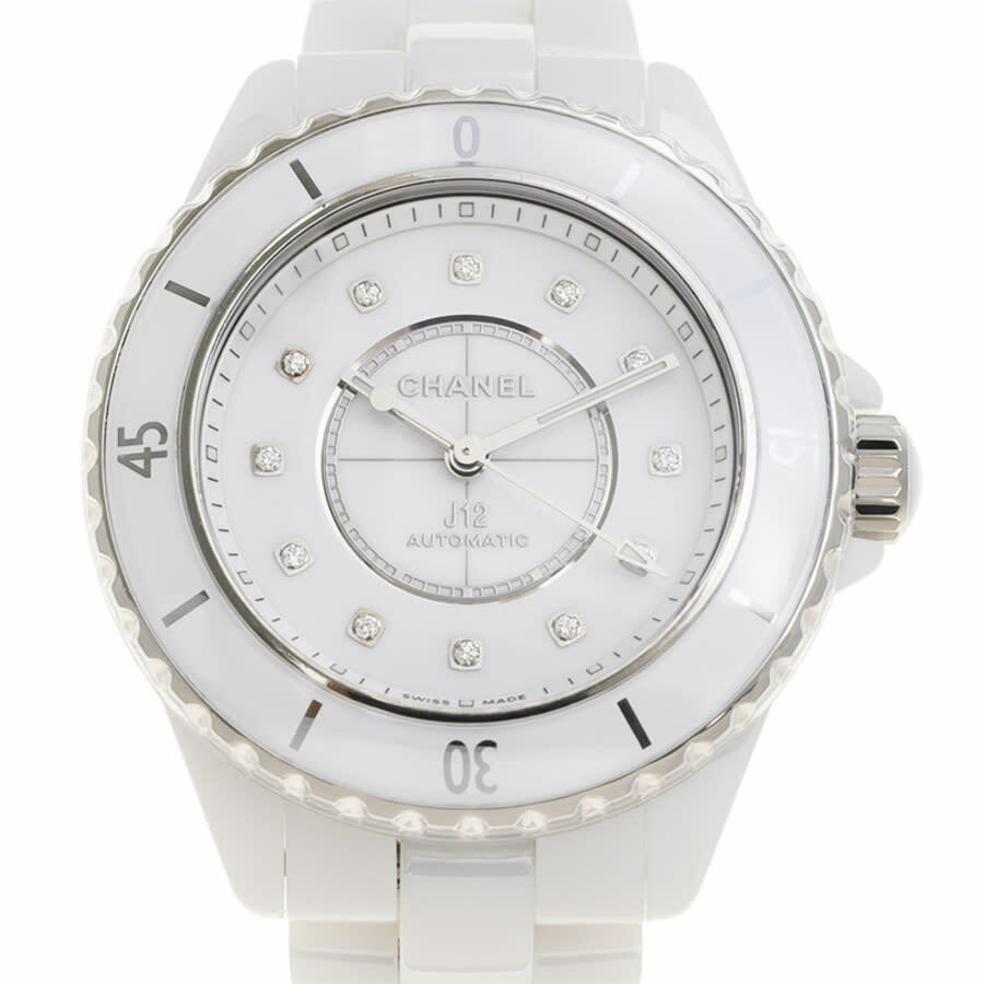Chanel J12 Automatic White Dial Ladies Watch H9741