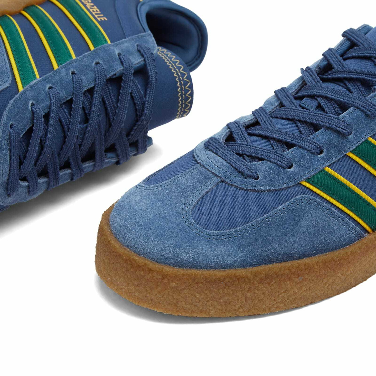 Adidas x CLOT Gazelle by EC in Night Marine/Collegiate Green/Hazy Yellow