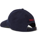 Polo Ralph Lauren - Logo-Embroidered Cotton-Twill Baseball Cap - Blue